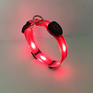 Correa LED para mascotas con carga USB, Collar luminoso para caminar para perros con goma de PVC, Material impermeable, correa para caminar al aire libre, Correa LED para perros - Product Image 6