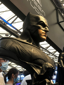 Statue de buste de <span class=keywords><strong>Batman</strong></span> Ben Affleck grandeur nature, réplique de la Ligue de la Justice, <span class=keywords><strong>figurine</strong></span> en résine, modèle de <span class=keywords><strong>collection</strong></span> très détaillé, décoration de bureau, cadeau - Product Image 4