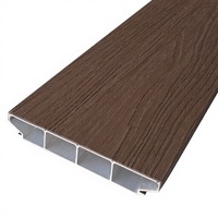 Plancher en aluminium WPC KSL Ipe, lisse, gaufré 3D, brossé, design traditionnel de luxe, imperméable, garantie de plus de 5 ans, utilisation en extérieur
