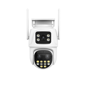 Caméra IP extérieure HD 4K 9MP avec zoom 8X 3MP double écran vision nocturne et Wifi PTZ ICSEE Dome <span class=keywords><strong>Surveillance</strong></span> vidéo de sécurité - Product Image 6