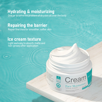 Crème hydratante pour le visage, hydratation longue durée 24h, texture légère, apaisante, nourrissante, lotion pour le visage, marque privée