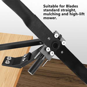 Afilador de Cuchillas para Cortacésped, Ajustable de 15-45 Grados, Manual, para Cuchillas Estándar, Repuestos para Cortacésped - Product Image 4