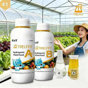 <span class=keywords><strong>Engrais</strong></span> Hydroponique Type AB en Poudre et Granulés, Nutriments Sans Sol à Haute Teneur en Potassium pour Légumes Fruitiers, Aubergines, Okra et Exploitations Agricoles - Product Image 1