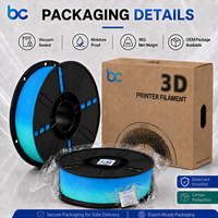 Filament TPU ultra-doux certifié RoHS REACH CE 85A, 1,75 mm, 1 kg, 0,02 mm, haute précision, flexible, inodore, matériau d'impression 3D