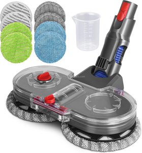 Accesorio de cabeza de fregona eléctrica para aspiradora Dysons <span class=keywords><strong>V12</strong></span> Detect Slim Absolut, agua desmontable, 8 fregonas lavables - Product Image 1