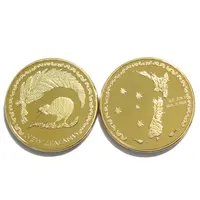 Benutzer definierte Logo Gedenk antike Metall Euro Münzbank Gold Silber alte Münzen zum Verkauf