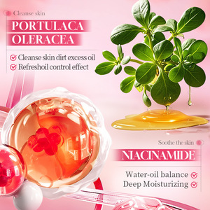 Limpiador Facial <span class=keywords><strong>de</strong></span> Fresa, <span class=keywords><strong>Limpieza</strong></span> Facial <span class=keywords><strong>Profunda</strong></span>, Control <span class=keywords><strong>de</strong></span> Grasa, Aclarante e Hidratante, Cuidado Facial, Venta al por Mayor, 100g - Product Image 4