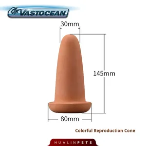 Decorazione per Acquario Fatta a Mano, Resistente, in Ceramica, a Forma di Grotta per Nascondiglio di Pesci e Gamberetti, Vaso per Riproduzione - Product Image 6