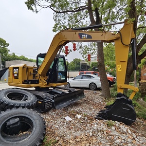 Machine de construction de condition de travail parfaite d'excavatrice de CAT308D 308E 308E2 utilisée par Chinois bon marché en Stock - Product Image 2