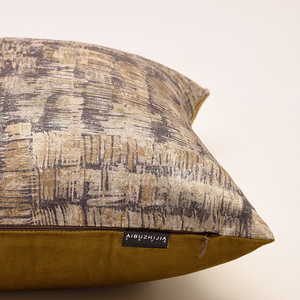 Aibuzhijia Hot Bán Kết Cấu Thanh Lịch Ném Gối Trường Hợp Đơn Giản Sang Trọng Vàng Đệm Bìa Trang Trí Nội Thất Nhà - Product Image 6