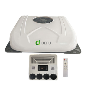 Camper RV Pin bãi đậu xe mát DC 12 VOLT điều hòa không khí điện 24V xe tải AC 12 V mái điều hòa không khí - Product Image 1