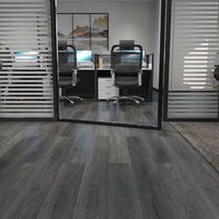 Suelo Vinílico Comercial de PVC con Sistema de Clic, Resistente al Agua, con Aspecto de Madera, de 4mm, 5mm, 6mm, 7mm y 8mm, en Diseño de Espiga, para Reino Unido
