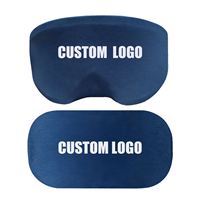 Vente en gros de protège-lunettes en microfibre personnalisés avec logo, doux et élastiques, pour lunettes de ski
