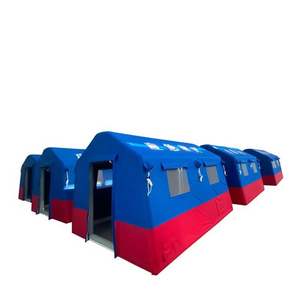 Carpas Inflables de Emergencia, 100 Unidades, Doble Capa, Rectangulares, Apertura Rápida, Gran Espacio, Impermeables para las Cuatro Estaciones - Product Image 4