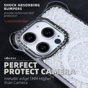 Coques de téléphone scintillantes personnalisées pour iPhone 14, impression UV, sublimation, coque de téléphone magnétique 3D en TPU pour iPhone 15 Pro Max - Product Image 5