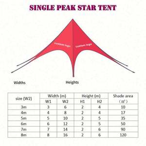 Carpa de Aire Tipo Hotel de 5 Estrellas con Estructura de Aluminio para 5+ Personas, con Protección Contra Sol y Lluvia para Uso en Interiores y Exteriores - Product Image 3