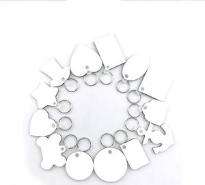 Divertido Llavero Rectangular de MDF para Sublimación, Llaveros Personalizados, Llavero Rectangular de MDF en Blanco para Sublimación DIY - Product Image 3