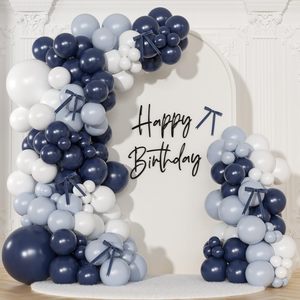 Großhandel Marineblau Junge Babyparty Latex-Ballon & Zubehör Bogen-<span class=keywords><strong>Set</strong></span> Aufblasbares <span class=keywords><strong>Set</strong></span> Ballongirlande - Product Image 5