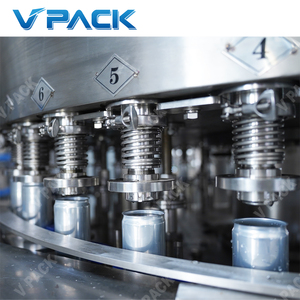 Nhôm có thể làm đầy và niêm phong máy đồ uống có ga có thể làm đầy dòng - Product Image 4