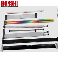 1,27mm Red Micro Match 8-poliges IDC-Kabel PVC 28AWG Flat für Automobil anwendungen