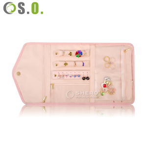 Bolsa de Joyería Acolchada Tipo Sobre con Cierre a Presión, Mini Estuche de Almacenamiento Grande para Anillos, Pendientes y Colgantes, Multicolor, Venta al Por Mayor de Fábrica, Joyería Personalizada - Product Image 1