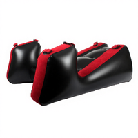 Coussin de lit gonflable multifonctionnel pliable et portable en PVC écologique, repose-jambes moderne KL pour un soutien confortable