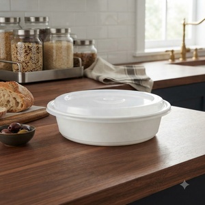 Contenedores Desechables de Plástico PP para Comida para Llevar con Tapas, Cajas para Preparación de Comidas para Restaurantes y Empaquetado de Alimentos - Product Image 1