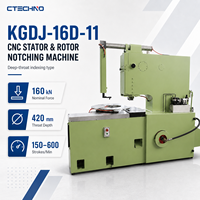 Máquina de Ranurado de Alta Precisión CNC de Garganta Profunda CTECHNO para la Fabricación de Núcleos de Motores Eléctricos
