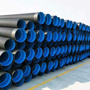 Трубы гофрированные двухслойные из ПНД большого диаметра для водоотведения, настраиваемый размер - Product Image 5