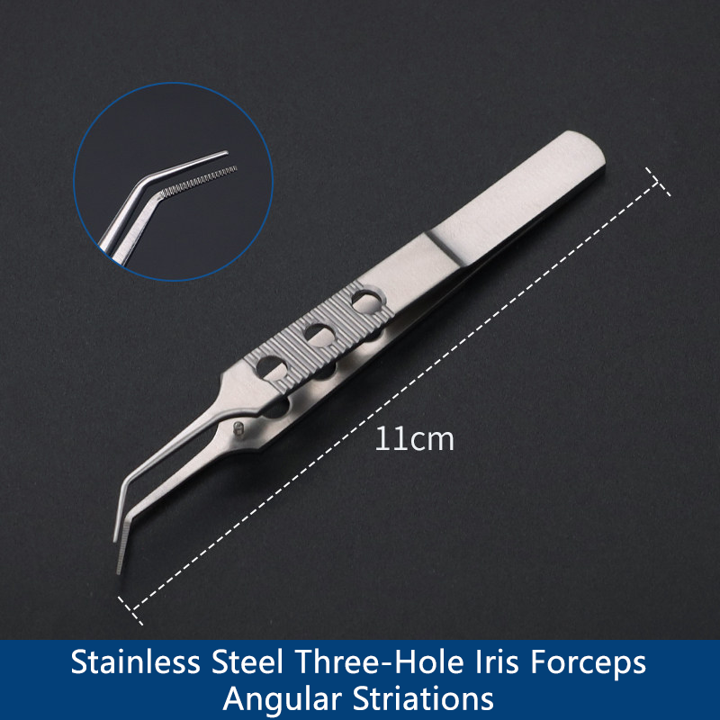 Acero, multi-ranura de 3 orificios, cuadrado.