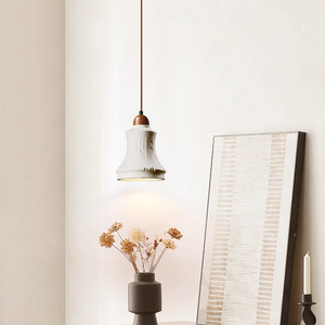 Creative Nordic Minimalist Style Concrete Chandelier Wabi-Sabi Rustic Design for <b>Dining</b> Room Entryway Bedside Zen-Inspired - Product Image 5