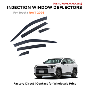 Déflecteurs de fenêtre latérale pare-pluie pour Toyota LC200 2008-2019 accessoires auto - Product Image 1
