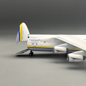 Modèle d'avion en résine Antonov Airlines AN-124 <span class=keywords><strong>Ruslan</strong></span>, avion cargo lourd, échelle 1/165, 42 cm, avec trains d'atterrissage - Product Image 5
