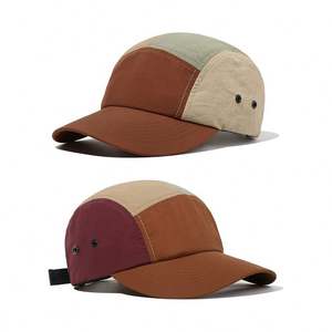 Gorra Deportiva Ligera de 5 Paneles para Verano, Unisex, para Correr, Aire Libre y Camping, con Logotipo Bordado y Diseño Personalizado OEM - Product Image 3