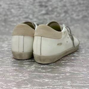 Zapatillas Deportivas para Hombre Famous <span class=keywords><strong>Star</strong></span>, <span class=keywords><strong>de</strong></span> Lujo, Transpirables, con Cordones, <span class=keywords><strong>de</strong></span> Cuero Genuino, Blancas, a la Moda - Product Image 3