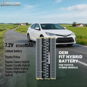Batería de Litio Híbrida de Alta Potencia 70C, <span class=keywords><strong>Precio</strong></span> de Fábrica, Alta Calidad, Reemplazo de Batería Ni-MH 7.2V 6.5Ah para TOYOTA <span class=keywords><strong>Sai</strong></span> - Product Image 1