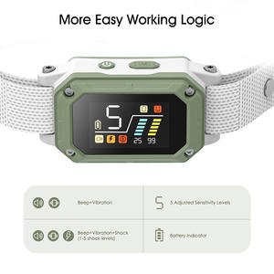 Control remoto seguro recomendado para entrenamiento de perros, <span class=keywords><strong>collar</strong></span> antiladridos automático inteligente para perros - Product Image 6