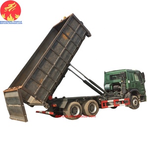 Sinotruck HOWO 20T Heavy Duty 6X4 Camión contenedor con <span class=keywords><strong>gancho</strong></span> - Product Image 1