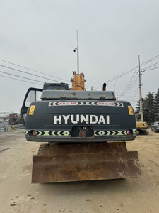 Pelle multifonction sur chenilles originale de la Corée Hyundai 215 d'occasion Hyundai Haute efficacité en bon état en vente - Product Image 3