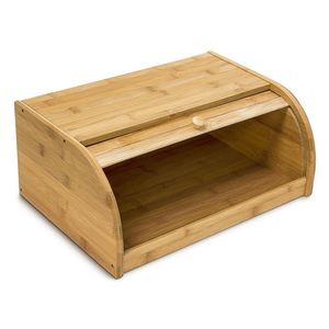 Creative Large Capacity Bamboo Bread <b>Box</b> Multifunctional Food Storage Container Pastries Donuts Bread <b>Rolls</b>-Healthy Bread Holder - Product Image 4