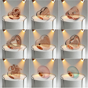 Set de Cuentas de Plata S925ALE de Alta Calidad al por Mayor, Cuentas de Plata y Oro Rosa para <span class=keywords><strong>Abalorios</strong></span> DIY de Margaritas y Magnolias, Regalos para Mujer - Product Image 2