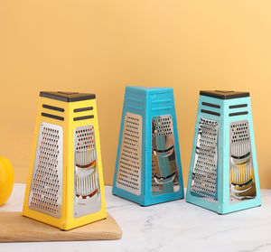 <span class=keywords><strong>Boîte</strong></span> à <span class=keywords><strong>râpe</strong></span> à fromage pour la cuisine en acier inoxydable avec 4 côtés, râpes à fromage et à épices avec poignée pour légumes, gingembre, pommes de terre - Product Image 6