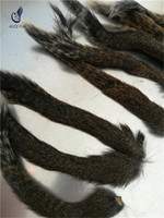 Fournitures en gros pour la pêche à la mouche : fourrures de véritable écureuil, queues d'écureuil naturelles pour la fabrication de leurres de pêche à la mouche