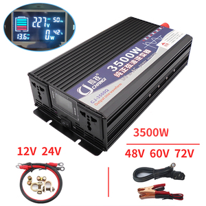 Convertidor de Energía de 4000W/12V 3000W/5000W/6000W, Onda Sinusoidal Pura para Sistemas Fuera de la Red, 220V/110V - Product Image 5