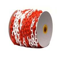 Avertissement routier de sécurité routière en plastique emballé roulé 6mm 8mm 10mm 12mm chaîne barrière PE