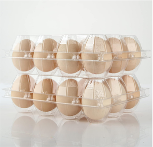 Cheap Bulk Eco-Friendly Plastic Egg Tray Egg Cartons Holder egg box