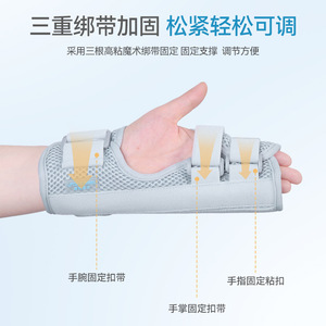 Férula de Fijación para Fracturas de Dedos Lfcare, Soporte Transpirable para Múltiples Dedos, para la Recuperación de Lesiones en la Mano - Product Image 3