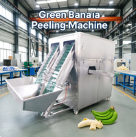 Huisgebruik groene bananen schilmachine, groene bananen/plantain schilmachine