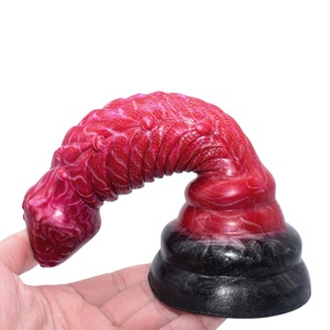New Arrival FAAK Anal Plug With Suction Cup Curve <b>Dildo</b> Realistic <b>Dildos</b> Ball Flexible Sex Toys for Women Sex Shop - Product Image 1