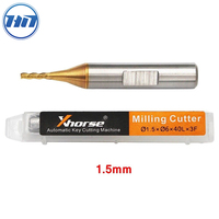 Sonde de coupe de 1.5mm pour Xhorse CONDOR XC MINI Plus Dolphin XP-005 Dolphin XP-007 Machine à découper les clés